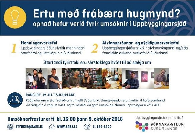 Uppbyggsjodur auglysing