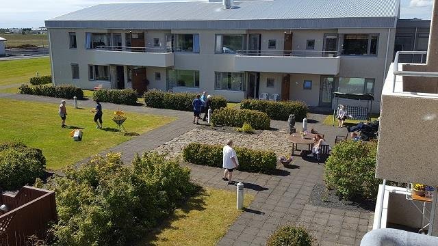 Frisbígolf á Kirkjuhvoli