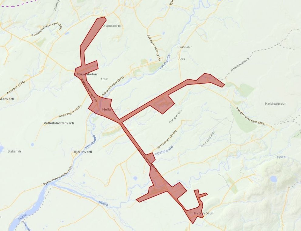Heitavatnslaust í Rangárveitum þann 13. maí frá kl. 20:00 - 04:00 þann 14. maí