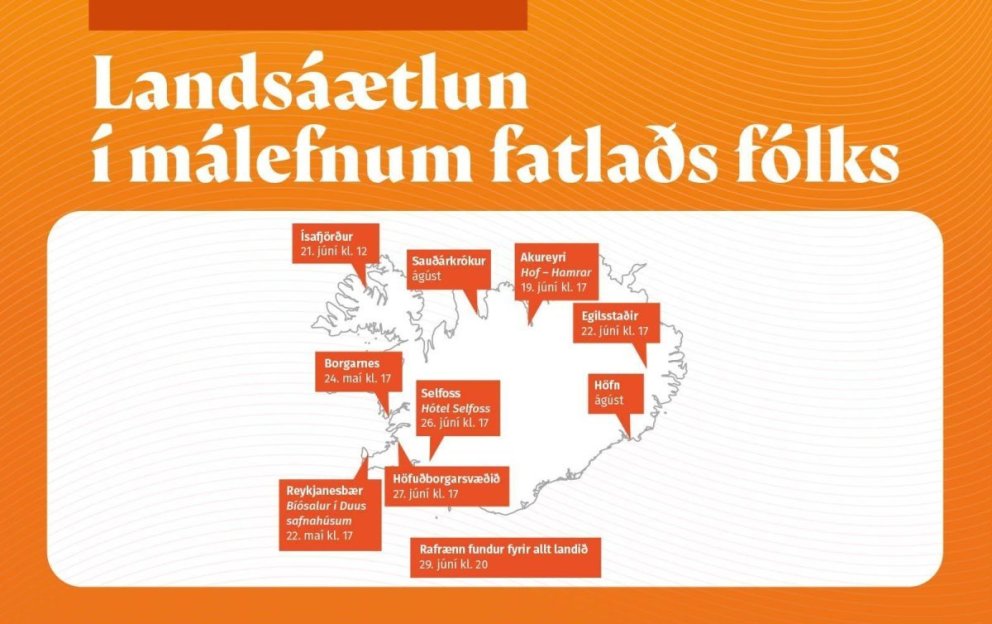 Staða fatlaðs fólks kemur okkur öllum við – þín skoðun skiptir mál