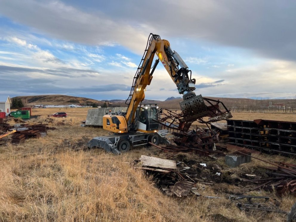 Hringrás hefur lokið störfum í Rangárþingi eystra
