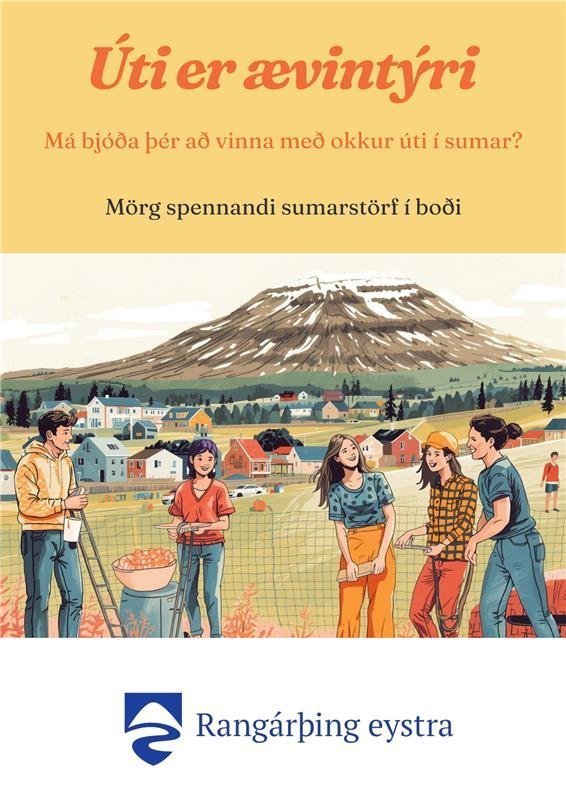 Rangárþing eystra auglýsir eftirfarandi störf fyrir sumarið 2026