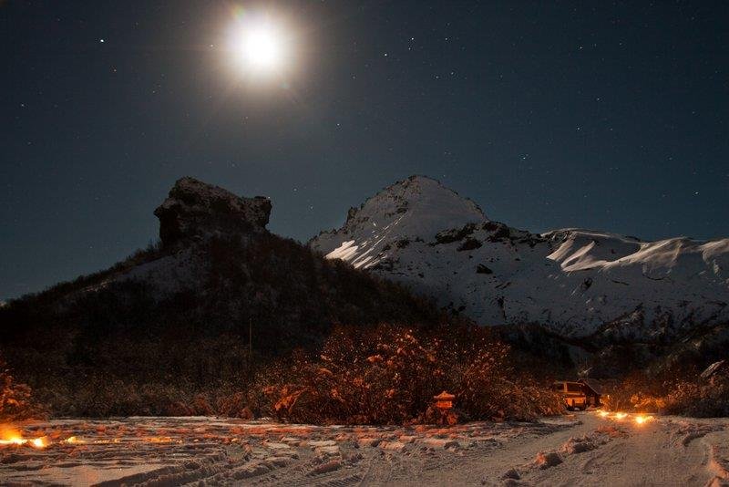 Ferð í Bása um áramótin