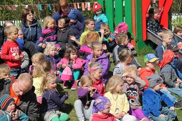 Vorhátíð leikskólans í blíðunni
