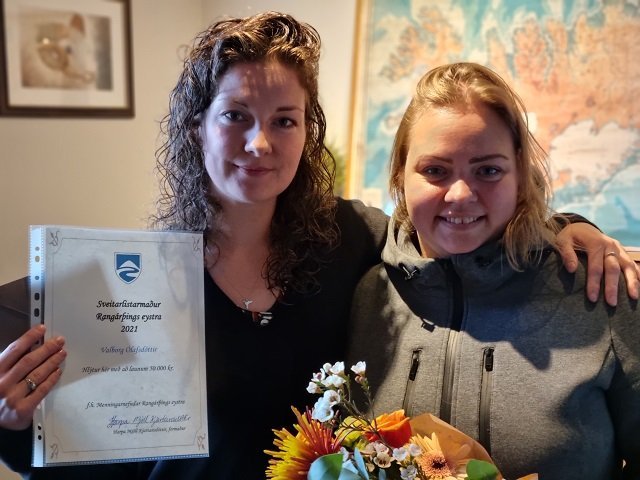 Valborg Ólafsdóttir er Sveitarlistamaður Rangárþings eystra 2021