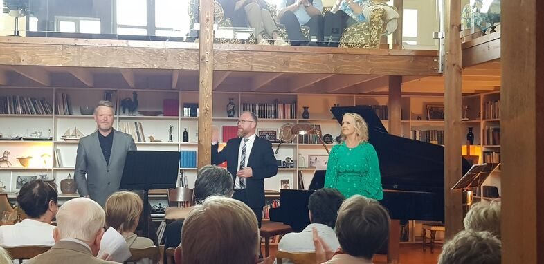 Fyrsta gleðistundin að Kvoslæk sumarið 2022