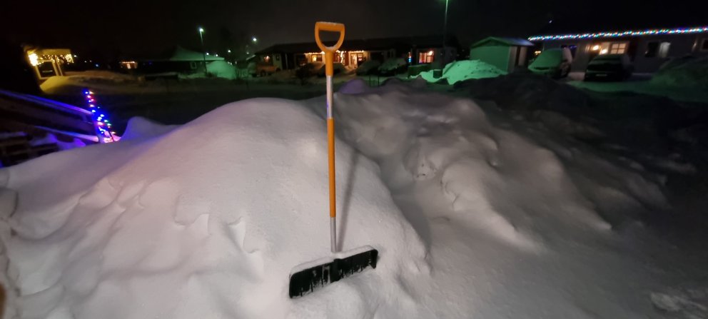 Snjómokstur í Rangárþingi eystra