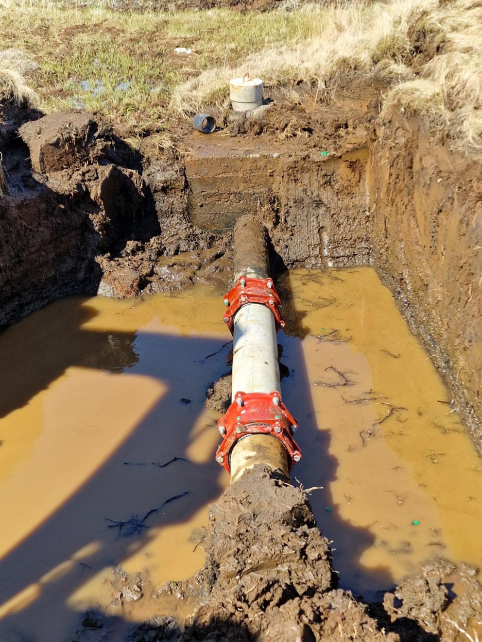 Viðgerð á vatnsveitu - Mögulegar truflanir