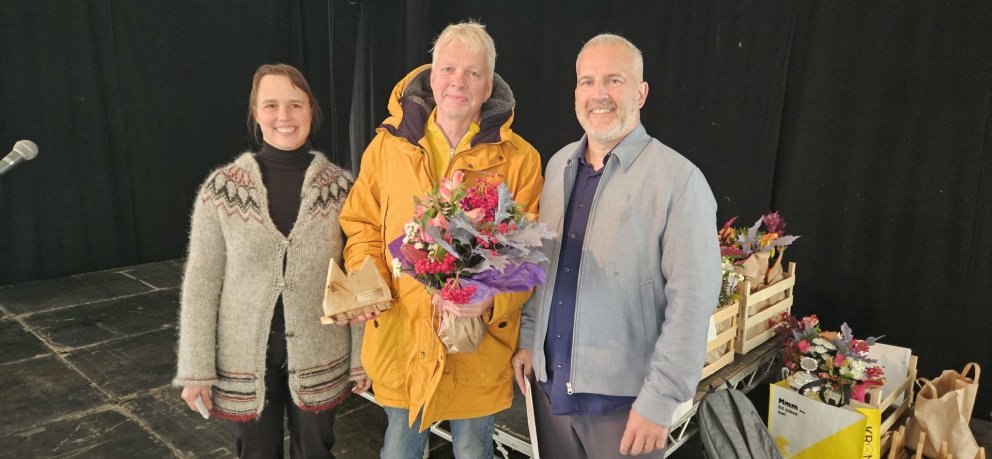 Jens Sigurðsson er sveitarlistamaður Rangárþings eystra 2024