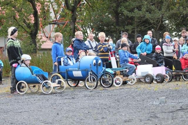 Kassabílarall á kjötsúpuhátíð