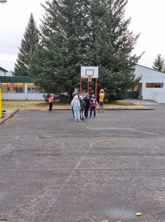 Ný könnun um körfuboltavöll við Hvolsskóla