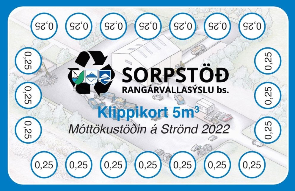 Aðgangskort fyrir sorpeyðingu 2024 eru komin