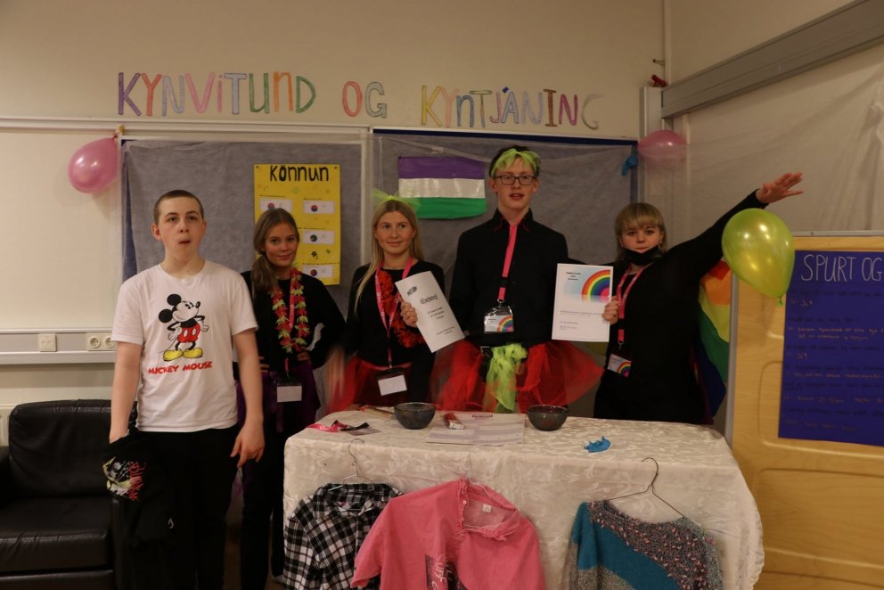 Kynjafræði - þemadagar í Hvolsskóla