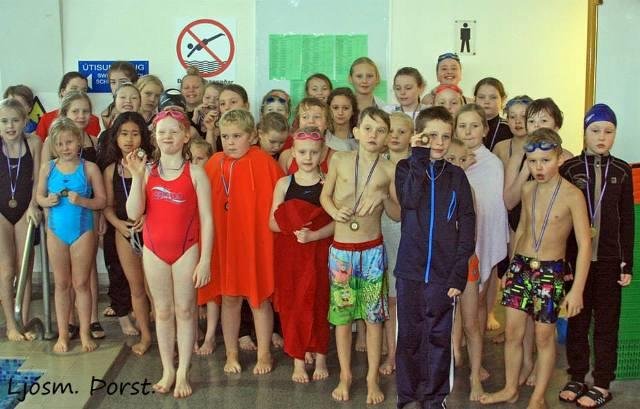 Dímon sigraði á HSK móti í sundi