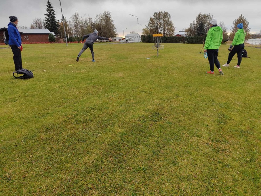 Úrslit frisbígolfmóts liðinnar helgi