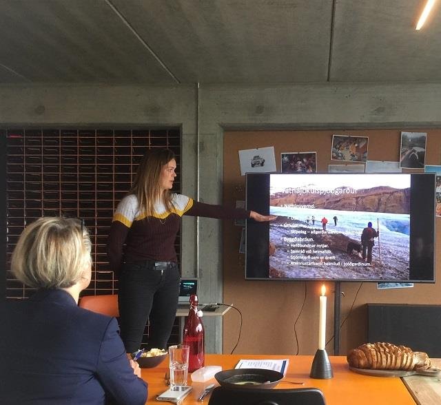 Umhverfisráðherra fundar með sveitarstjórn