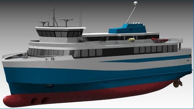 Ný Vestmannaeyjaferja afhent sumarið 2018