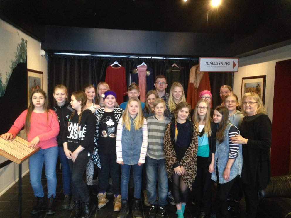 Undankeppni Stóru upplestrarkeppninnar í Hvolsskóla