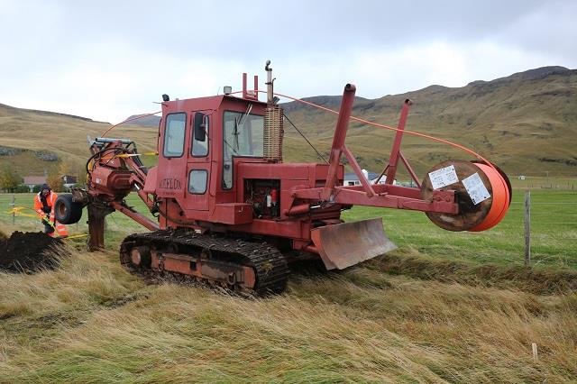 Ljósleiðaravæðing hafin