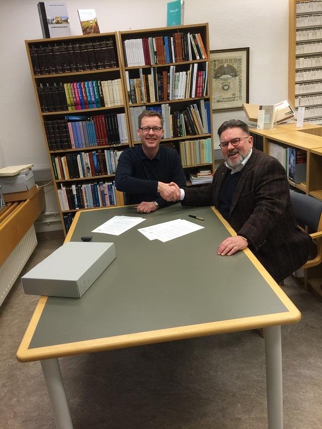 Samningur um skönnun mynda Ottó Eyfjörð