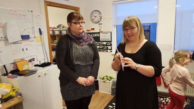 Haldið upp á Dag leikskólans 5. feb sl.