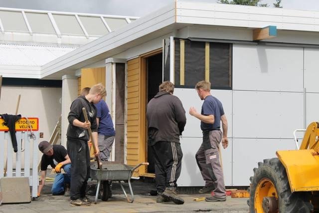 Vinnuskólinn og áhaldahúsmenn standa sig með sóma