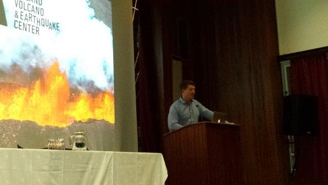 Góð mæting á kynningarfund um Eldfjallamiðstöð