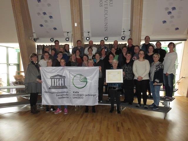 Hvolsskóli fyrsti jarðvangsskóli Kötlu jarðvangs