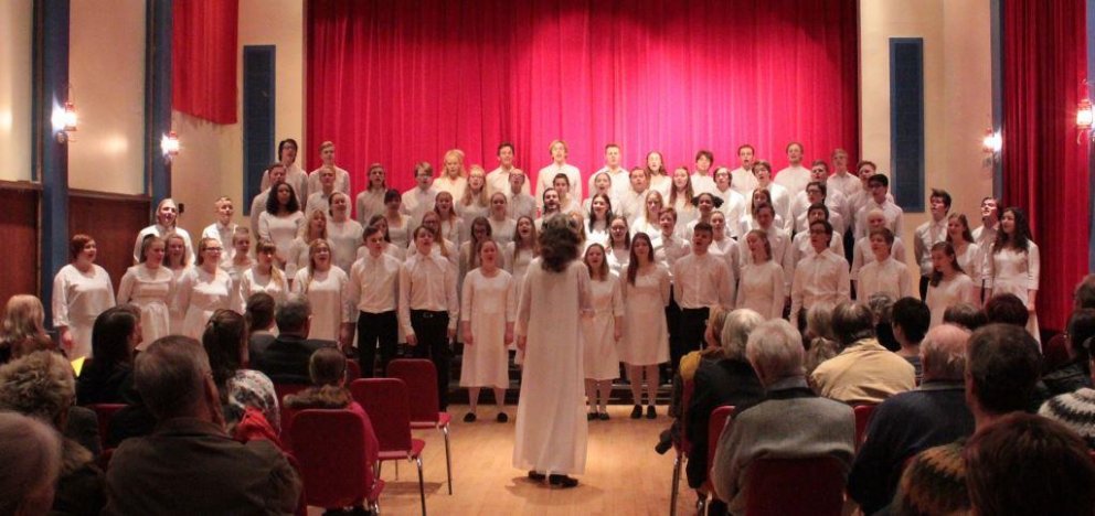 Kór MH heldur tónleika á Skógum í dag