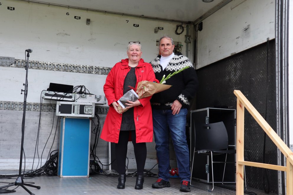 Ólafur Elí og Ásta Laufey fengu heiðursviðurkenningu á 17. júní