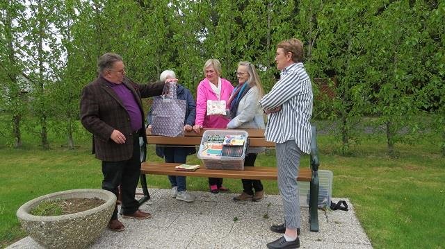 Kvenfélögin í sveitarfélaginu sauma fjölnota poka