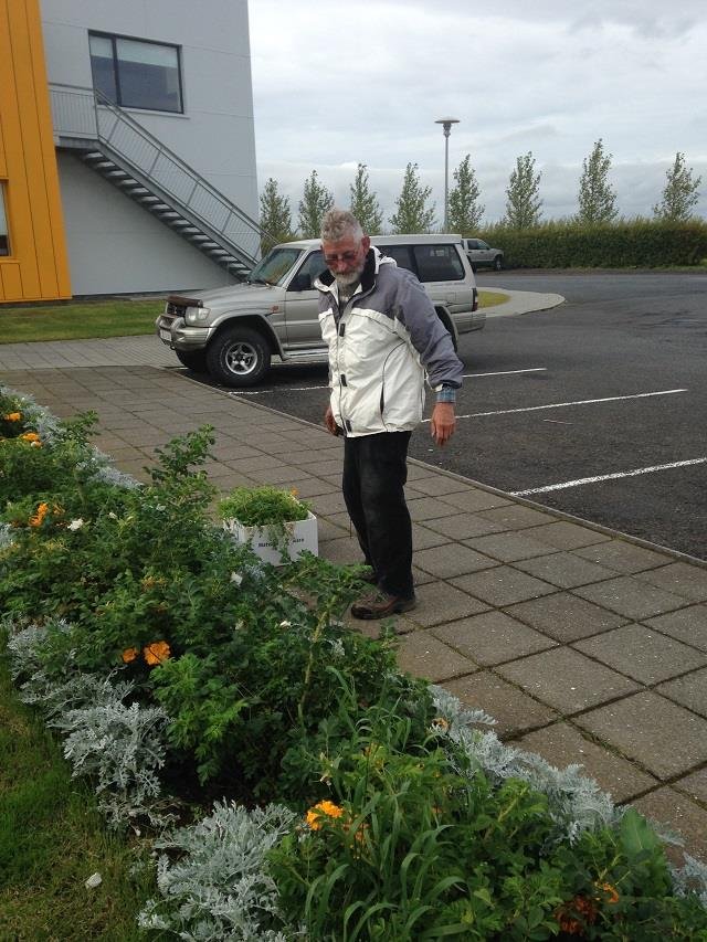 Hugsað um umhverfið