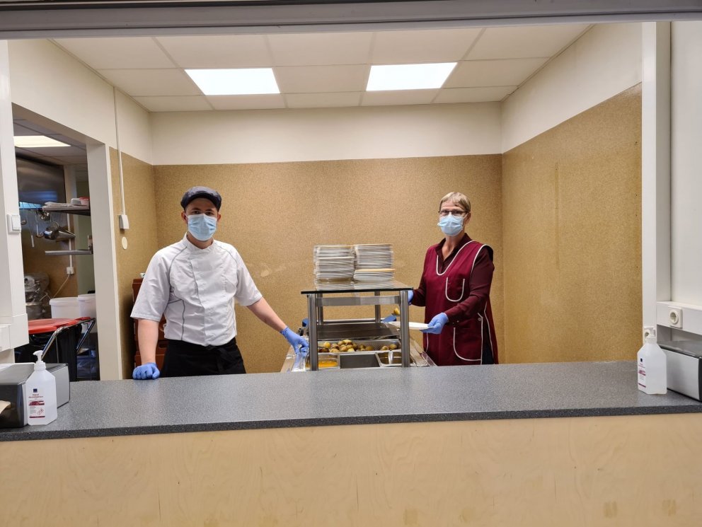 Viðtal við Braga Þór Hansson, forstöðumann mötuneytis Rangárþings eystra.