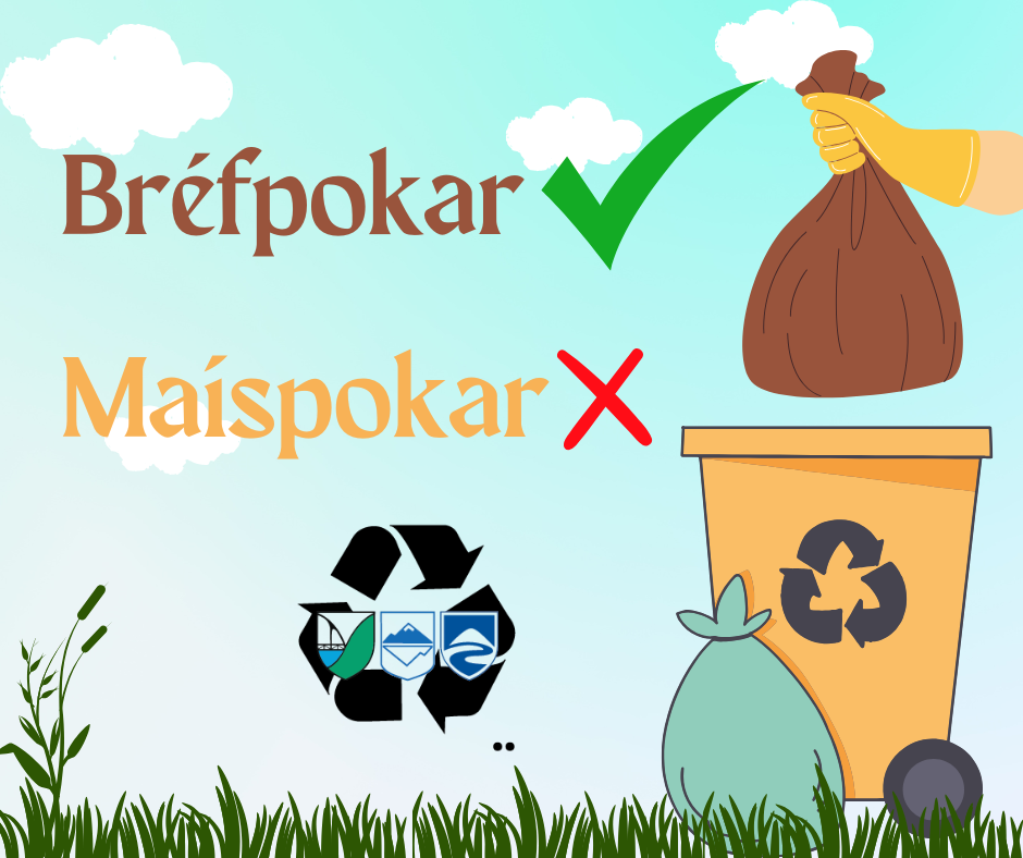 Innleiðing bréfpoka undir lífrænan heimilisúrgang í stað maíspoka