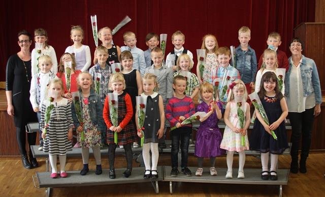 Útskrift elstu barna í leikskólanum Örk