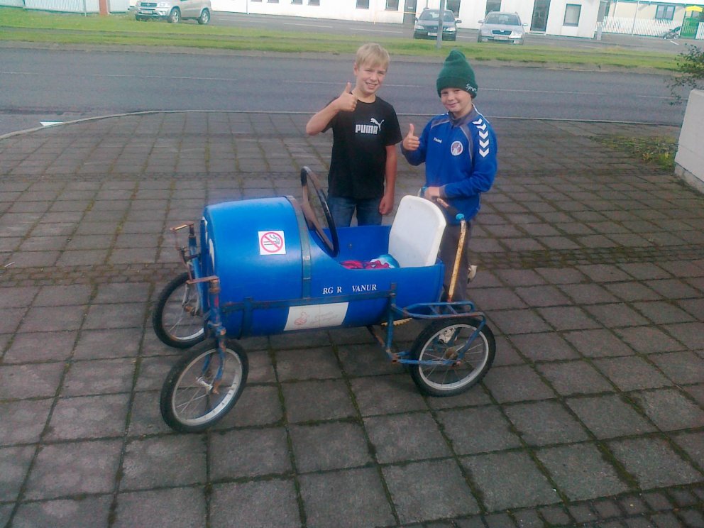 Kassabílakeppni á Kjötsúpuhátíðinni