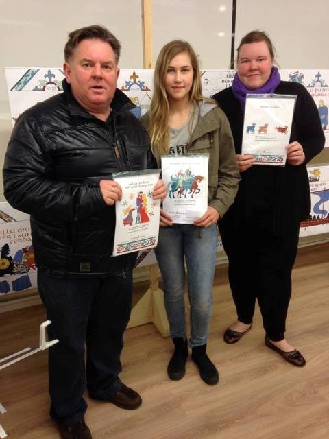 Dregið í Happadrætti Njálurefilsins