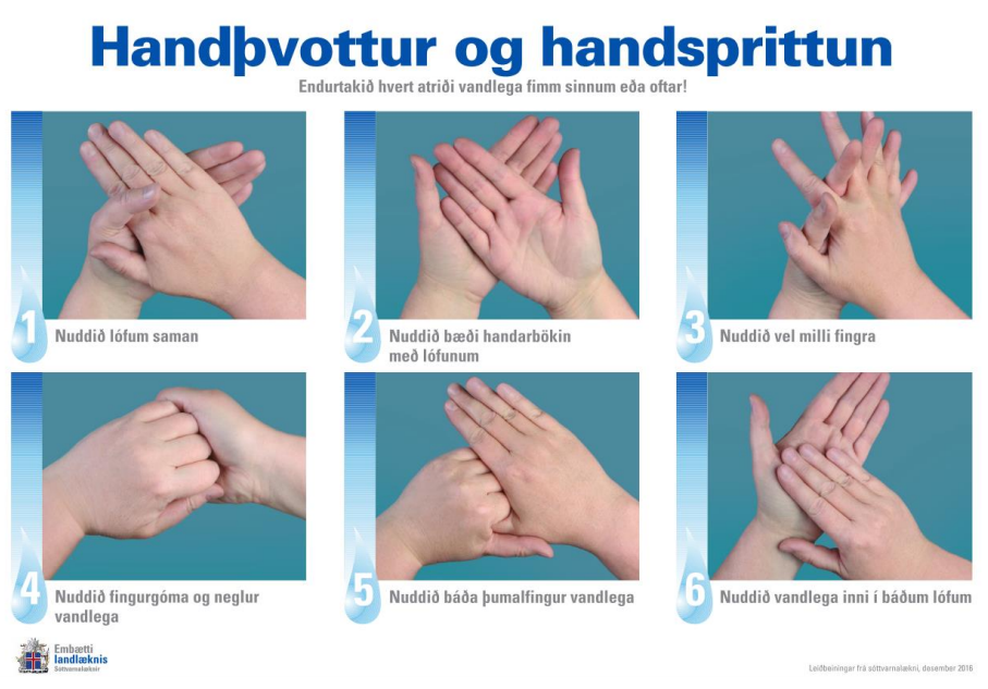 Gagnlegar upplýsingar vegna kórónaveirunnar