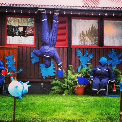 Skreytingar á Kjötsúpuhátíð