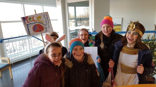 Öskudagurinn í blíðviðri