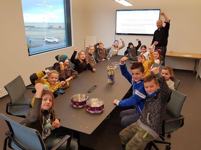 4. bekkur heimsækir sveitarstjórann