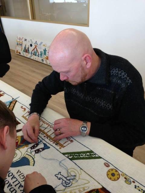 Gísli Einarsson heimsækir sveitarstjórann