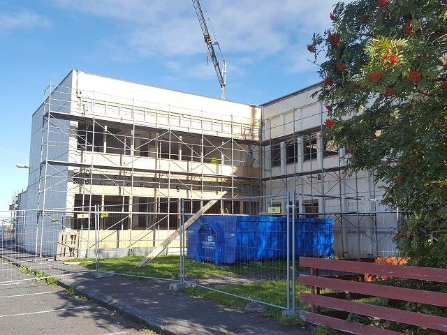 Framkvæmdir á Hvolsvelli