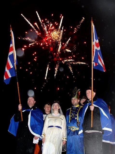 Álfadans í Fljótshlíðinni