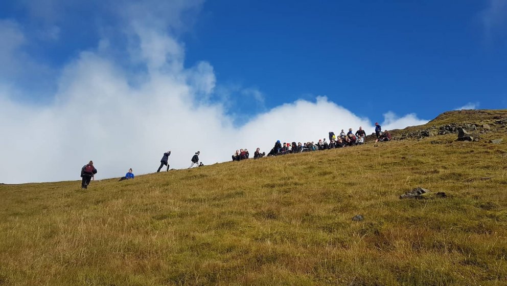 Fjallgöngur í Hvolsskóla