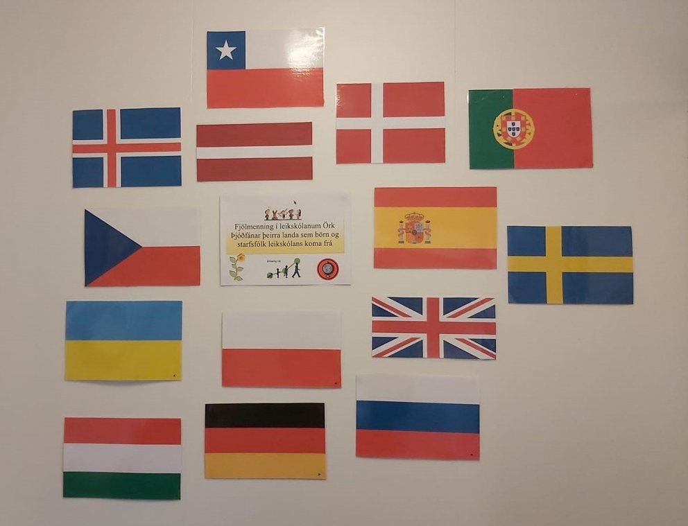 Fjölmenningarvika Leikskólans Arkar