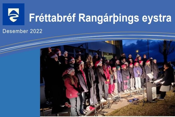 Litla jólafréttabréf Rangárþings eystra