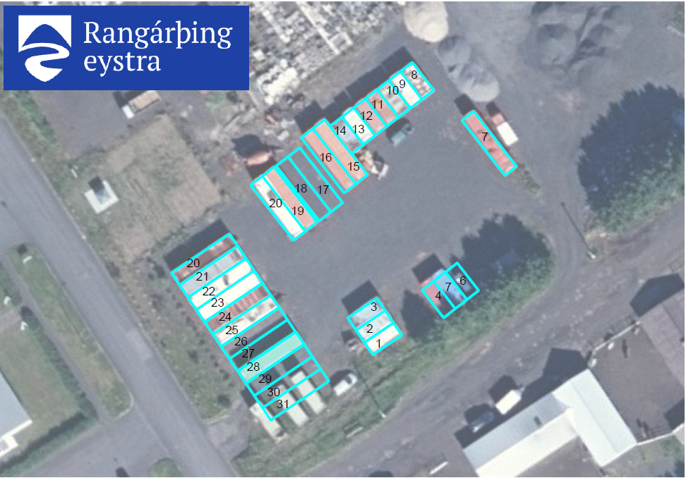 Gámasvæðið á Hvolsvelli