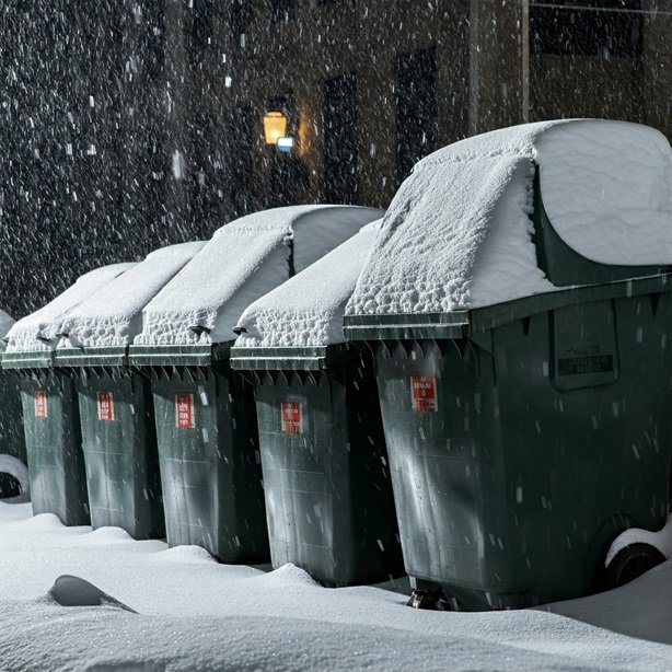 Aðgengi við sorptunnur