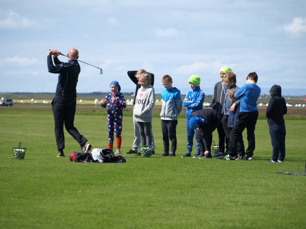 Golftímar og kennsla fyrir börn og unglinga í sumar